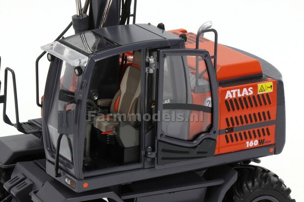 Atlas 160W mobiele kraan type nummer, 3x16 mm-Decals-1:32-Farmmodels.nl