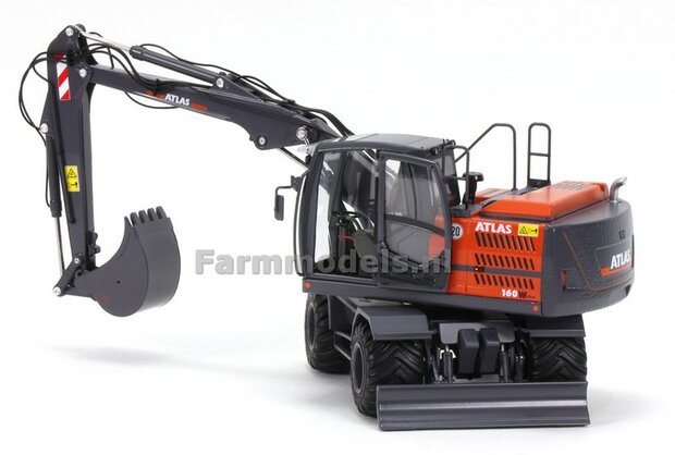 Atlas 160W mobiele kraan type nummer, 3x16 mm-Decals-1:32-Farmmodels.nl