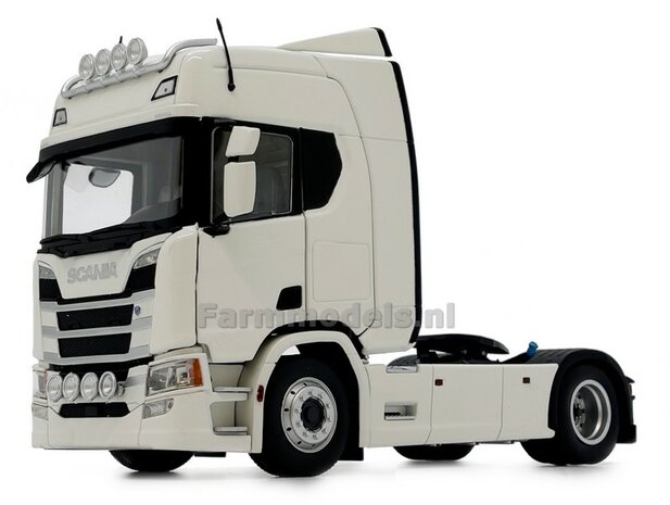 WHITE SCANIA R500 4x2 White 1:32 MargeModels MM2014-01