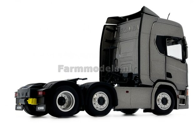 DARK GRAY SCANIA R500 6x2 Donker Grijs Metalic 1:32 MargeModels MM2015-02   