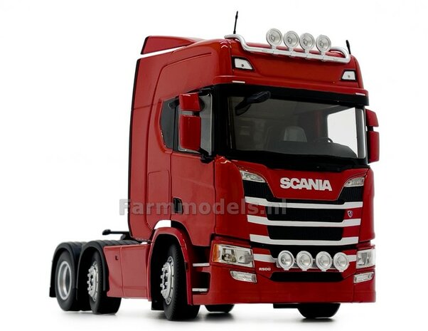 RED SCANIA R500 6x2 Rood 1:32 MargeModels MM2015-03