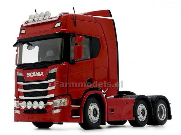 RED SCANIA R500 6x2 Rood 1:32 MargeModels MM2015-03