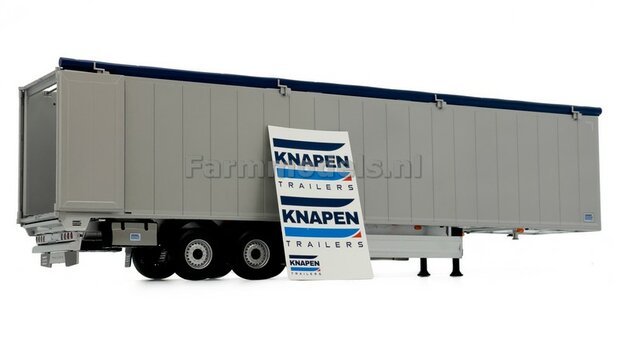 Knapen walking floor trailer BLUE COVER 1:32 Marge Models MM2016-03