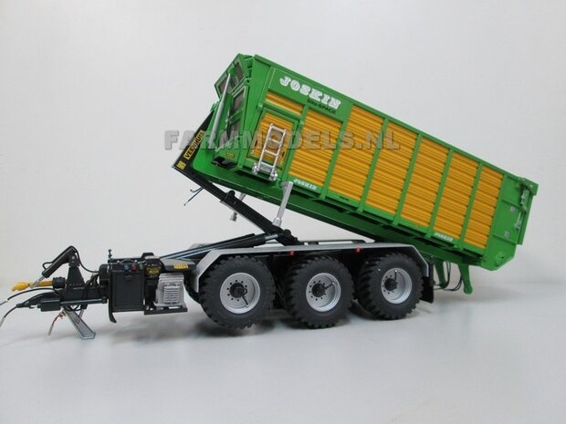 BOUWKIT: Slede t.b.v. zelfbouw haakarm bak of tank t.b.v haakarm Carrier  (ZONDER Joskin Silospace bak)  1:32                  