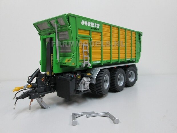 BOUWKIT: Slede t.b.v. zelfbouw haakarm bak of tank t.b.v haakarm Carrier  (ZONDER Joskin Silospace bak)  1:32                  