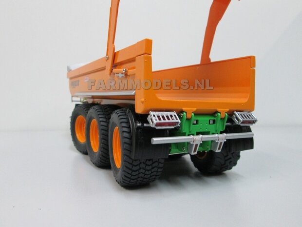 TIP: Bandenwissel  JOSKIN Trans-KTP 27/65 TRM - 3-asser halfpipe gronddumper 1:32