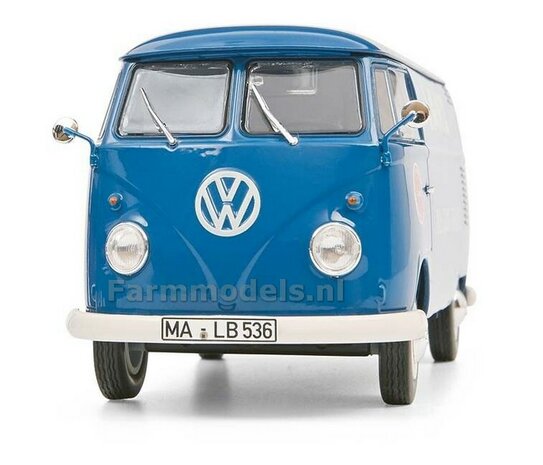 Lanz Bulldog en VW T1b met 3 figuren Lanz Bulldog Service 1:32 Schuco S07859  