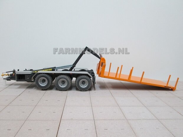 Jan Veenhuis platte bak t.b.v. 3 asser haakarm Carrier Bouwpakket 1:32 