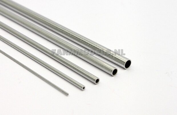Aluminium pijp &Oslash; 0.5mm &times; &Oslash; 0.3mm (3 stuks) MAT05 