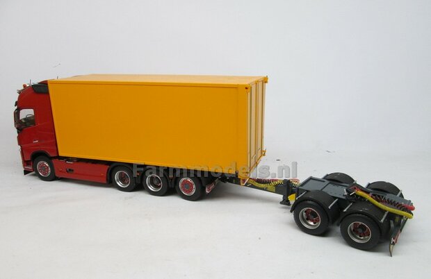 &quot;Kaal&quot; Die Cast Chassis t.b.v. VOLVO FH16 MarGe Models in kleur geleverd 1:32 