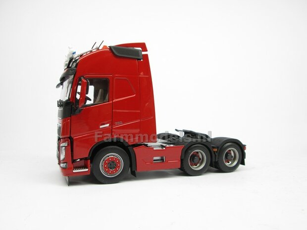 OMBOUW KIT stuur-as naar VASTE LIFT-AS + chassis deel t.b.v. VOLVO FH16 MarGe Models  BOUWKIT 1:32 (HTD)