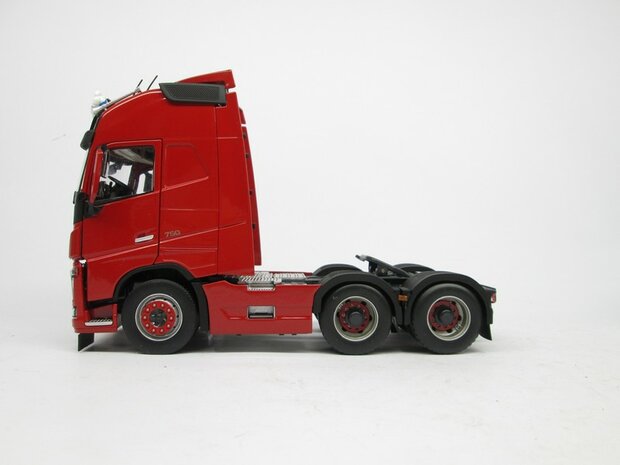 OMBOUW KIT stuur-as naar VASTE LIFT-AS + chassis deel t.b.v. VOLVO FH16 MarGe Models  BOUWKIT 1:32 (HTD)