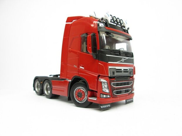 OMBOUW KIT stuur-as naar VASTE LIFT-AS + chassis deel t.b.v. VOLVO FH16 MarGe Models  BOUWKIT 1:32 (HTD)