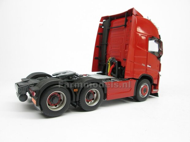 OMBOUW KIT stuur-as naar VASTE LIFT-AS + chassis deel t.b.v. VOLVO FH16 MarGe Models  BOUWKIT 1:32 (HTD)