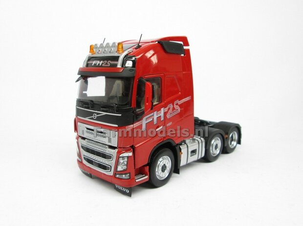 OMBOUW KIT stuur-as naar VASTE LIFT-AS + chassis deel t.b.v. VOLVO FH16 MarGe Models  BOUWKIT 1:32 (HTD)