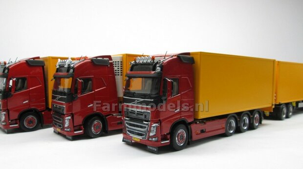 Bakopbouw 90x82.5x235mm met normale openslaande deuren Universeel t.b.v. vrachtwagen Chassis BOUWKIT  1:32   (HTD)