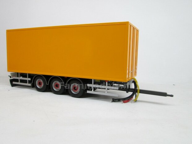 Ondertrekhaak o.a. geschikt voor de Pacton trailers MarGe models/ Universeel Chassis BOUWKIT  1:32   (HTD)    