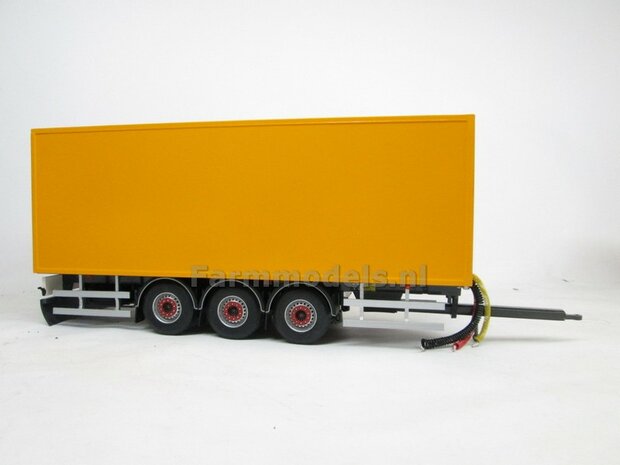 Ondertrekhaak o.a. geschikt voor de Pacton trailers MarGe models/ Universeel Chassis BOUWKIT  1:32   (HTD)    