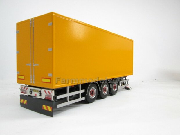 Ondertrekhaak o.a. geschikt voor de Pacton trailers MarGe models/ Universeel Chassis BOUWKIT  1:32   (HTD)    