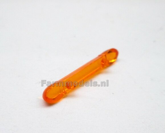 Zwaailamp Balk 24.8 mm lengte oranje/ zwaailicht 1:32  SUPERSALE LAST ONES