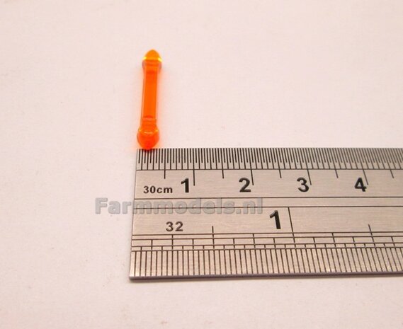 Zwaailamp Balk 24.8 mm lengte oranje/ zwaailicht 1:32  SUPERSALE LAST ONES