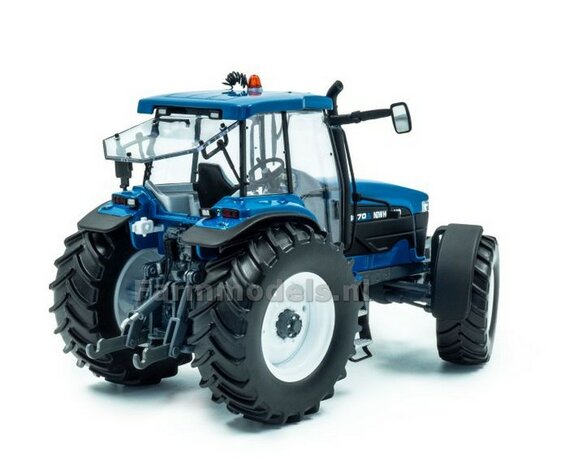 Achterhef inrichting zwart Die-Cast, afkomstig van o.a. de New Holland Fiatagri G210 en 8670A, Ford 8870 serie van ROS, 1:32