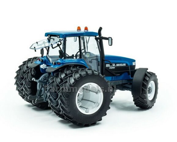 Achterhef inrichting zwart Die-Cast, afkomstig van o.a. de New Holland Fiatagri G210 en 8670A, Ford 8870 serie van ROS, 1:32