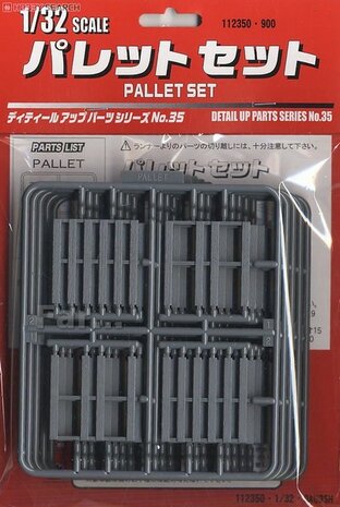 10 pallets, bouwkit, 1:32 Fujimi 112350