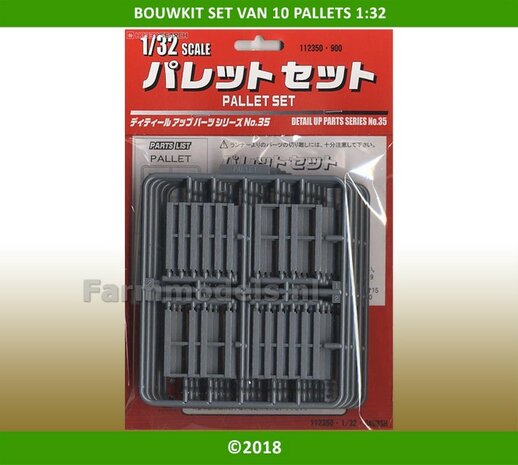 10 pallets, bouwkit, 1:32 Fujimi 112350