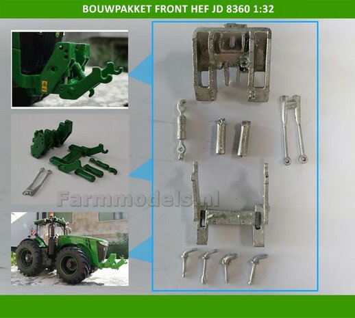 Fronthef Delen John Deere 8360 BOUWKIT,  1:32                                   