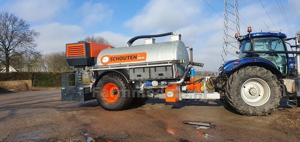 1x Storz Koppelling 2,5&quot; onderling koppelbaar, geschikt voor &Oslash; 3.2 mm  sleepslang of mesttank koppeling water/ mest, getrommeld echt staal  1:32