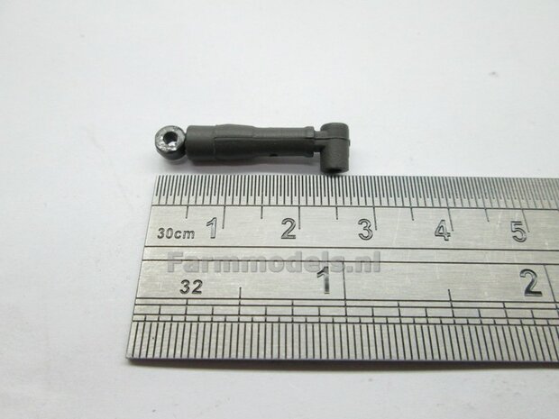 Cilinder KUNSTSTOF Lengte in=27.5mm - Lengte uit=38 mm&nbsp; &Oslash; 5.5 mm&nbsp;afkomstig van de Volvo EWR 150E&nbsp;1:32&nbsp;&nbsp;