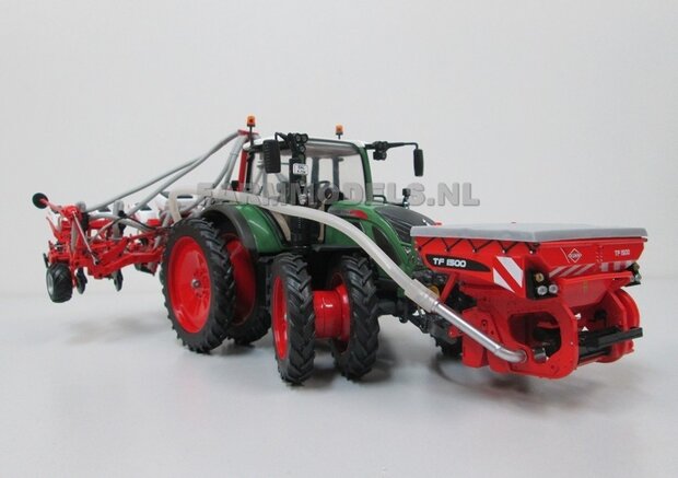 COMBI SET SIMPLE: KUHN Maxima 2 8 RX 8 rijer zaaimachine + ZAAISLANG + TF 1500 Fronttank 1:32 UH4127COMBI   