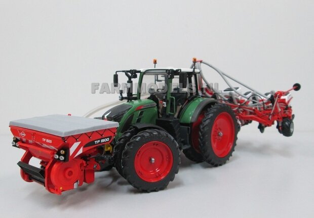 COMBI SET SIMPLE: KUHN Maxima 2 8 RX 8 rijer zaaimachine + ZAAISLANG + TF 1500 Fronttank 1:32 UH4127COMBI   