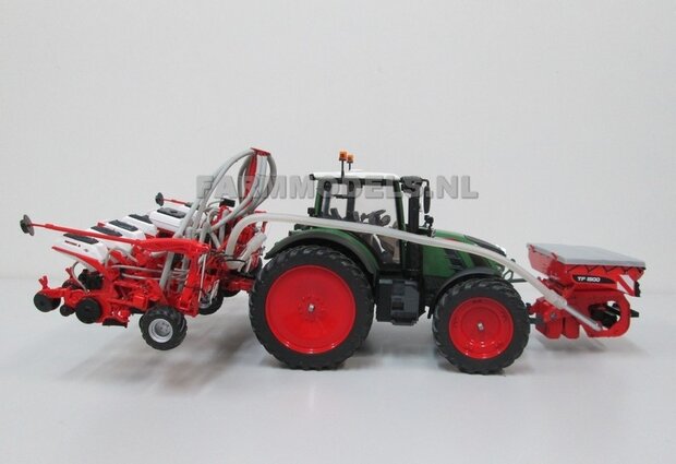 COMBI SET SIMPLE: KUHN Maxima 2 8 RX 8 rijer zaaimachine + ZAAISLANG + TF 1500 Fronttank 1:32 UH4127COMBI   