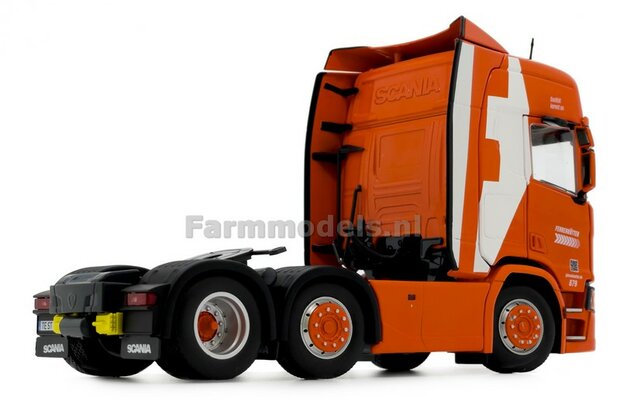 ORANGE SCANIA R500 6x2 Oranje Fehrenk&ouml;tter Edition 1:32  MM2015-07-01 