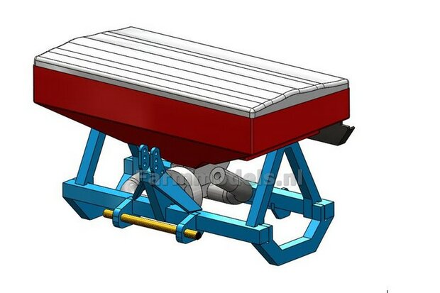 MONOSEM Fronttank NEW met Topcover BOUWKIT, (werk-) verlichting en slang 1:32  