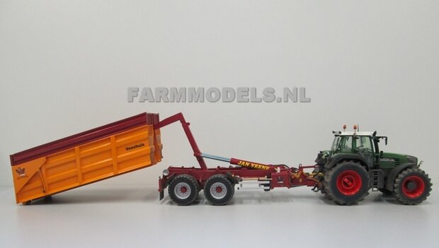 Jan Veenhuis Silagebak t.b.v. 2 asser haakarm Carrier Bouwpakket 1:32 (HTD)   