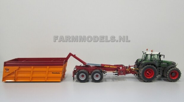 Jan Veenhuis Silagebak t.b.v. 2 asser haakarm Carrier Bouwpakket 1:32 (HTD)   