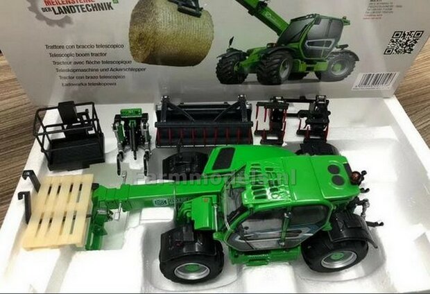 Merlo Multifarmer 44.9 CS - Verreiker / Telescoop Lader met diverse hulpstukken 1:32 ROS RS001091   