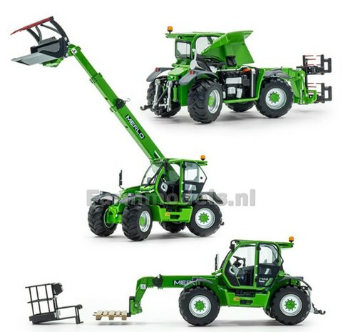 Merlo Multifarmer 44.9 CS - Verreiker / Telescoop Lader met diverse hulpstukken 1:32 ROS RS001091   