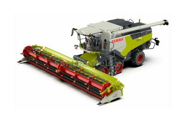 DEALER EDITION CLAAS TRION 750 TERRA TRAC + CONVIO 1080 FLEX WIKING 00 0256 6210 