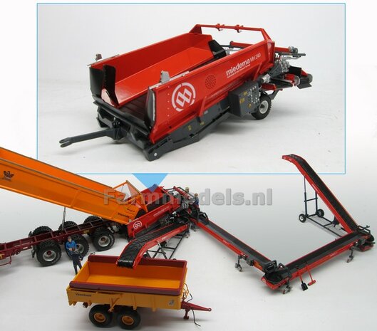 Miedema MH 240 Receiving Hopper 1:32 Agri Collectables AT3200134  