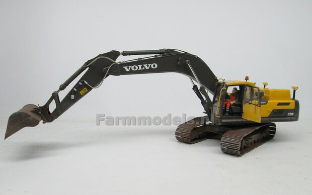 2x 90 cm brede Tracks, geschikt voor o.a. Volvo EC220E AT  1:32   AT3200112   