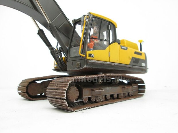 2x 90 cm brede Tracks, geschikt voor o.a. Volvo EC220E AT  1:32   AT3200112   