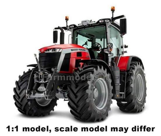 Massey Ferguson 8S.265 + FREE GIFT VOORRUIT STICKERSET 1:32 Universal Hobbies UH6262    