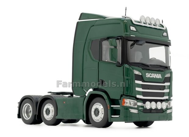 DARK GREEN SCANIA R500 6x2 Donker Groen 1:32 MargeModels MM2015-05