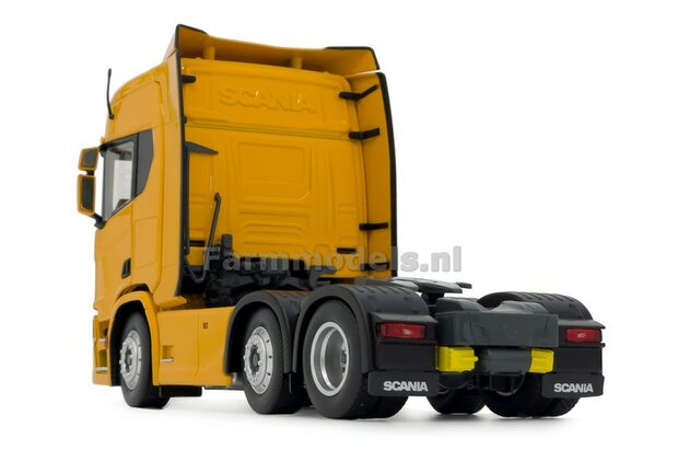 YELLOW SCANIA R500 6x2  GEEL 1:32 MargeModels MM2015-04 