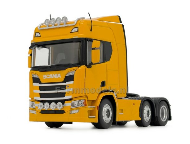 YELLOW SCANIA R500 6x2  GEEL 1:32 MargeModels MM2015-04 