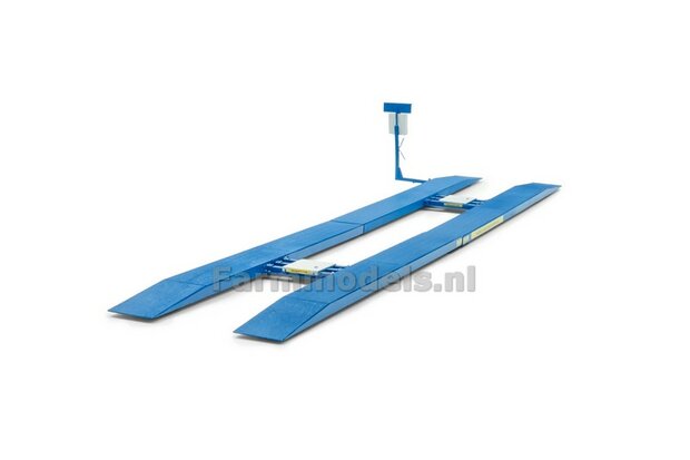 Mobiel weegsysteem - Weegbrug Lim. Ed. 500 stuks   1:32  RESIN, geleverd in kleur  HOP-1264